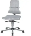 Bimos Arbeitsdrehstuhl Sintec B mit Rollen und Sitzneigung Sitz-H&ouml;he 430-580mm -
