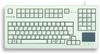 Cherry TouchBoard G80-11900 Kabelgebundene Tastatur mit Touchpad, Hell Grau, USB