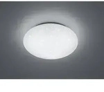 Runde LED Deckenleuchte wei&szlig; Deckenschale &Oslash; 27cm K&uuml;chendeckenlampe Sternenhimmel -