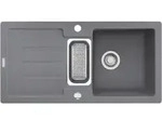 Franke Sp&uuml;le STRATA STG 651-86 Steingrau mit Excenterventil / Ausschnittsma&szlig;: 840 x