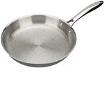 GSW 975346 - Pro INOXAAL PLUS TRI-PLY-Pfanne - 28 cm - Edelstahl 1810 - Wabenboden -