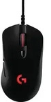 Logitech G 910-004824, rechts, Optisch, USB Typ-A, 12000 DPI, 1 ms, Schwarz - Schwarz