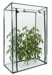 Relaxdays Gew&auml;chshaus f&uuml;r Tomaten 150 x 100 x 50 cm HxBxT, Schr&auml;gdach
