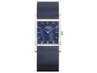 BERING moderne Uhr für Damen Edelstahl blau 10426-307-S