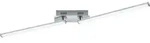 EGLO LED Deckenlampe Lasana 2, 2 flammige Deckenleuchte, Material: Alu, Stahl,
