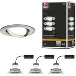 Paulmann LED Einbauleuchte Nova Plus Basisset schwenkbar - Grau