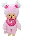 Monchhichi Kirschbl&uuml;ten-M&auml;dchen,ca. 20cm - Rosa