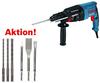 Bosch GBH 2-26 F Professional Bohrhammer mit Bohrer- und Meißelset