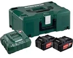 Metabo Basic - Set 18V 2 x 4.0 Ah + ML