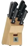 WMF Classic Line, Schlitzmesserblock, Stahl, Holz, Schwarz, Holz, 7 St&uuml;ck(e) -