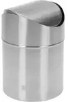 Edelstahl-Abfallbeh&auml;lter H16.5Cm - Silber