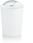 Kela Schwingdeckeleimer Marta Kunststoff wei&szlig; 29cmh 19,5cm&Oslash; 5l, 22301 - Wei&szlig;
