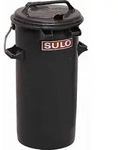 SULO 1052566 Systemm&uuml;lleimer 50l Kunststoff grau Aluminiumverschlussb&uuml;gel -...