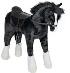 Happy People Shire Horse mit Sound; 58046 - Schwarz