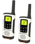 Motorola TLKR T50, 8 Kan&auml;le, 6000 m, LCD, Nickel-Metallhydrid (NiMH) - Grau/Silber