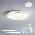 JUST LIGHT LED Deckenlampe JUPITER &Oslash;59cm Sternenhimmeloptik, dimmbar per