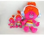 Trolls DJ Suki Kuscheltier Stofftier Teddy Pl&uuml;schfigur Pl&uuml;sch 32 40 oder XL 68cm,