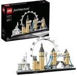 LEGO Architecture London Set, Skyline-Modellbausatz mit London Eye, Big Ben, Tower