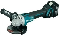Makita DGA504RT3J, Makita DGA504RT3J, 8500 RPM, 12,5 cm, Akku, 2,5 kg, B&uuml;rstenloser