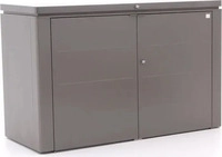 Biohort 70025, Biohort Highboard Eleganter Gartenschrank aus Metall Gr. 200
