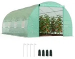 Outsunny Foliengew&auml;chshaus Gew&auml;chshaus Treibhaus Tomatenhaus mit Fenster -...