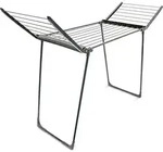 Relaxdays Standtrockner, klappbar, 13 m W&auml;scheleine, HxBxT: 104 x 169 x 54,5 cm,