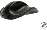 BakkerElkhuizen HandShoeMouse ExtraSmall, rechts, USB Typ-A, 1500 DPI, Schwarz -