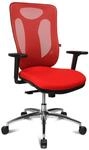 Topstar B&uuml;rodrehstuhl "Sitness Net Pro 100" rot