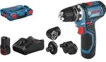 Akku-Bohrschrauber GSR 12V-15 FC, 2 x Akku GBA 12V 2.0Ah, 4 x Aufs&auml;tze in L-BOXX