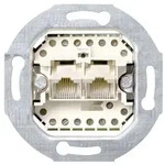 GIRA Einsatz UAE-/IAE-/ISDN-Steckdose Standard 55, E2, Event Klar, Event, Event Opak,
