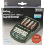 Technoline BC 700 Ladeger&auml;t, f&uuml;r bis zu 4 Akkus, 60min Ladedauer - Schwarz