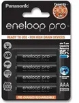 Panasonic Eneloop Pro, Wiederaufladbarer Akku, AAA, Nickel-Metallhydrid (NiMH), 4