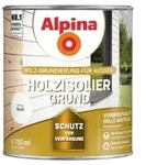 PROFI | 0,75 L | Wei&szlig; 2,5 Liter Holz Isoliergrund, Wetterschutz Grundierung f&uuml;r