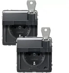 Merten SCHUKO-Steckdose anth MEG2318-7214 - Grau