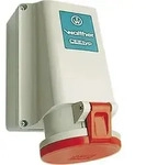 Walther Werke Wandsteckdose 161 - Rot