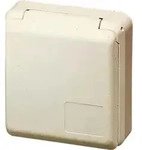 Mennekes Schuko-Anbaudose Cepex 4971 - Wei&szlig;