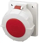 Mennekes Anbaudose TA 63A, 5p, 6h, 400V, IP67 209A - Rot