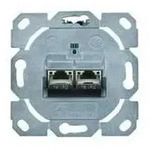 Teleg&auml;rtner J00020A0510, 2 x RJ-45, 6a, Silber