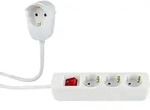 REV 0012392114, 2 m, Drinnen, 1,5 mm2, Wei&szlig;, 4 AC-Ausg&auml;nge, 3500 W - Wei&szlig;