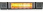 VASNER Appino BEATZZ Grey - Bluetooth Infrarot-Heizstrahler, LED Backlight, Licht