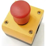 Eaton Not-Aus-Taster 2&Ouml;, Aufbau M22-PV/KC02/IY