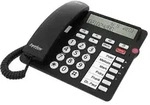 Tiptel 1081000, Analoges Telefon, Kabelgebundenes Mobilteil, Freisprecheinrichtung,