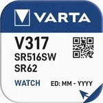 Varta -V317, Einwegbatterie, Siler-Oxid (S), 1,55 V, 1 St&uuml;ck(e), Hg (Quecksilber),