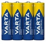 Varta LR6 4-SP Industrial, Einwegbatterie, AA, Alkali, 1,5 V, 4 St&uuml;ck(e), Blau -