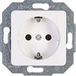 Kopp 113613087, CEE 7/3, 1 Modul(e), CEE 7/4, Wei&szlig;, 250 V, 16 A - Wei&szlig;