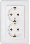 Kopp 912613066, CEE 7/3, 1 Modul(e), CEE 7/4, Wei&szlig;, 250 V, 16 A - Wei&szlig;