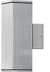 Konstsmide Monza Up & Down Aluminium, klares Glas, Reflektor 7907-310