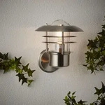 BRILLIANT Au&szlig;enwandleuchte Terrence | Outdoorleuchte | Metall/Glas | IP44 