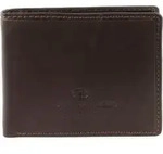 Tom Tailor Herren Geldb&ouml;rse Lary Wallet schwarz - Braun