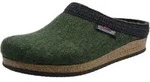 Stegmann 108 Uni Wollfilz-Pantoffeln Dunkelgr&uuml;n (Green), 17-801-8810 - Gr. 36 -